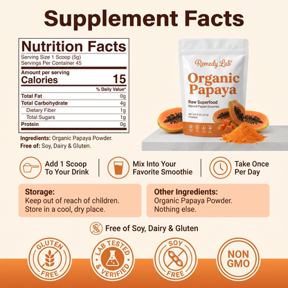 Organic Papaya Powder